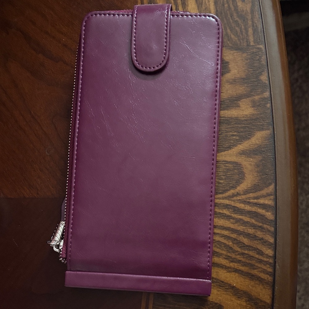 NWOT Elegant Purple Wallet